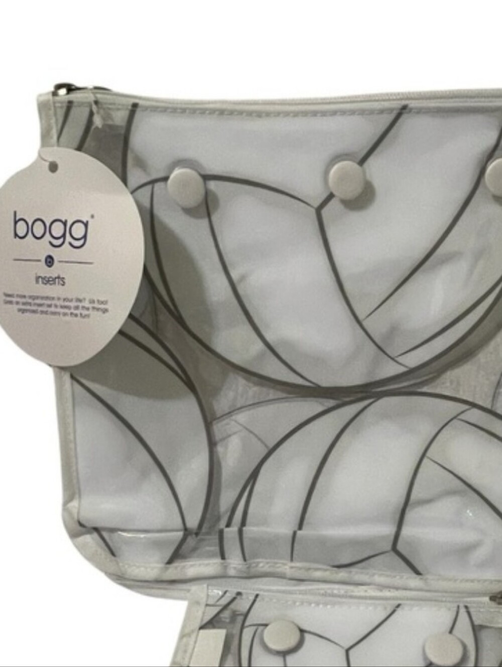Bogg Bag Volleyball Print 2pc  Pouch Rt LS